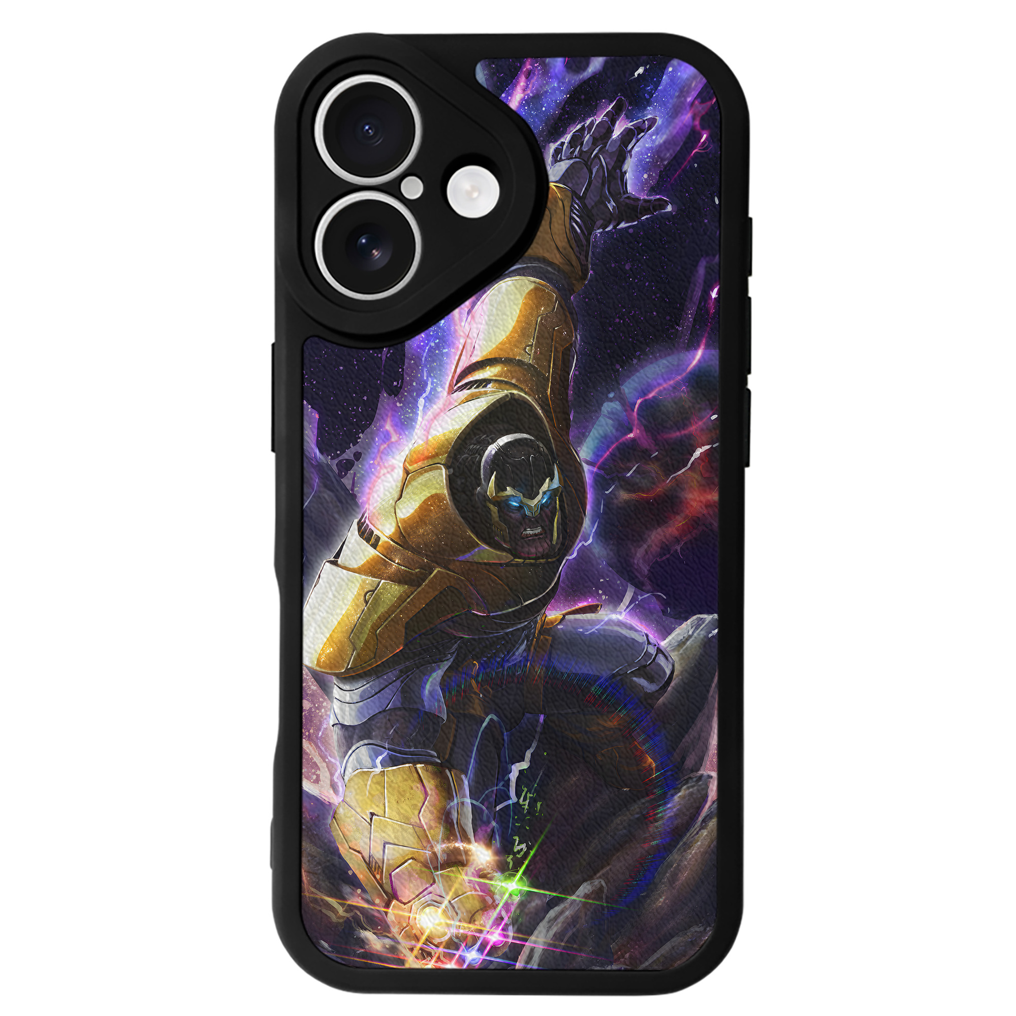 （画像用） アベンジャーズ The Avengers 【iPhone 16シリーズ対応】シリコンスマホケース（レザー調） 材質：シリコン